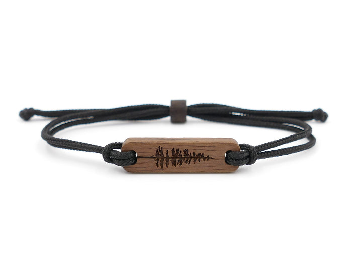Eco Armband ''Fichte II'' Walnussholz