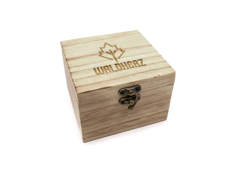 Armbanduhr "NORDHAIN" | Walnussholz / Schwarz