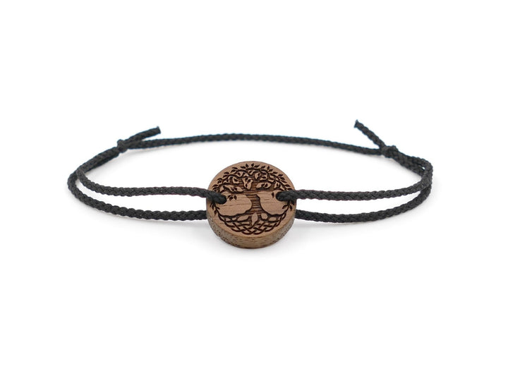 Feines Eco Armband ''Yggdrasil'' Walnussholz