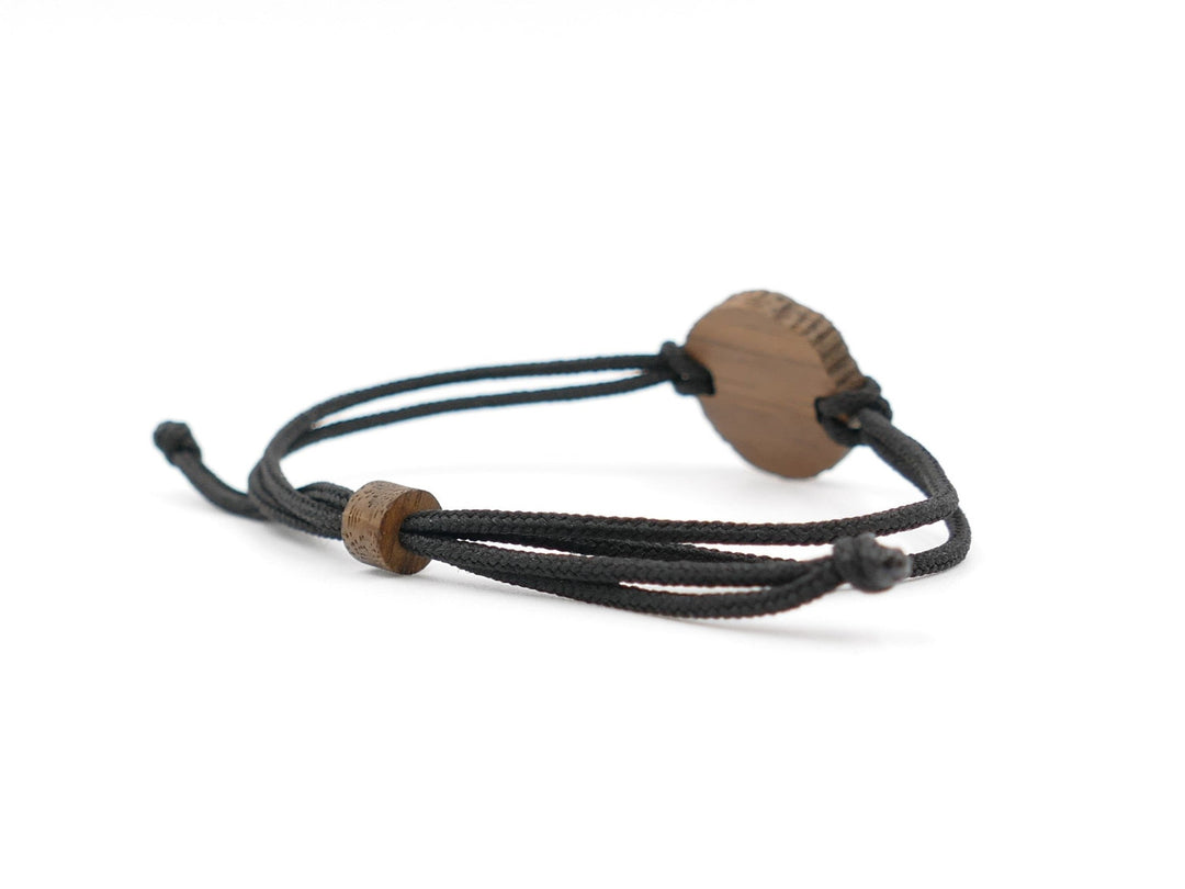 Eco Armband personalisiert ''Lebensbaum'' Walnussholz